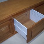 Custom Maple Raised Panel Bench Seat