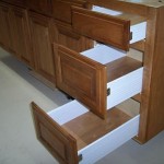 Solid Wood With Metal Drawer