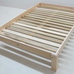 Full Size Shafer Maple With Poplar Slats