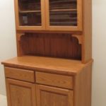 Hallmark Glass Honeymoon Hutch