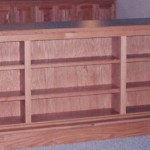 Makara Custom Red Oak Bookcase
