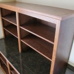 Manning Custom Red Oak Upper Open Shelving