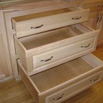 Wood Drawer Bank