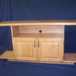 Custom Raised Panel Stereo Cabinet