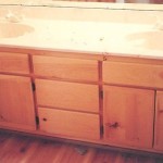 Tweedy Custom Rustic Vanity With Drawer Bank