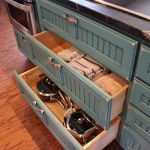 Custom Island Drawers