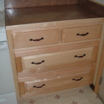 Raised Panel Drawer Bank