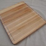 Double Sided Butch Block Cutting Board With Groove