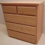 Sage Meadow Dresser – 5 Drawer 36″W x 19 1/2″D x 36″T – Red Oak Natural Finish $1,488.00