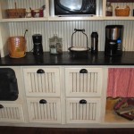 Lower Bead Board Cabinets