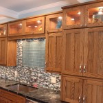 Custom Cabinetry With Glass Doors