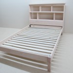 Solid Maple Bed With Open Headboard