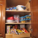 Upper Pantry Cabinet With Pullouts & Shelving