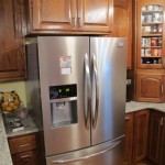 Custom Refrigerator Wall Cabinet