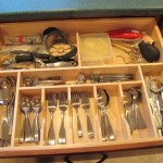 Custom Divided Silverware Drawer