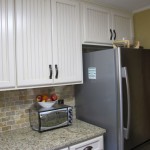 Wall Cabinetry At Frig