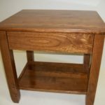 End Table With Hidden Drawer