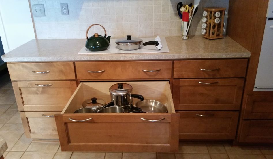 Deep Pots Pan Drawer Eagle Cabinets