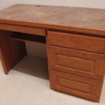 Custom Red Oak Desk