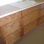 Double Flat Panel Drawer Bank