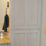 Distressed Linen Cabinet
