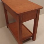 Solid Red Oak Side Table
