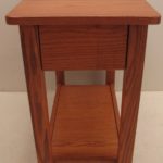 Solid Red Oak Side Table