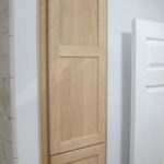 Flat Panel Built In Linen Cabinet