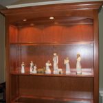 Open Lighted Cabinet