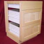 Flat Panel Drawer Bank