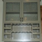 Custom Glass Door Hutch