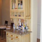 Raised Panel With Glass Hutch