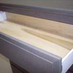 Solid Wood Drawers With Metal Sides