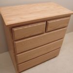 Custom Red Oak Dresser