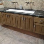 Solid Oak Shaker Vanity