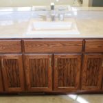 Custom Vanity With Clipped Ends
