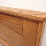 Red Oak Headboard Topper