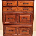 5 Drawer Raised Panel Dresser