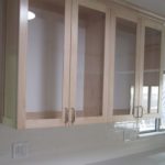 Maple Glass Wall Cabinets