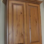 Knotty Cypress Wall Cabinet