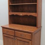 Red Oak Hutch